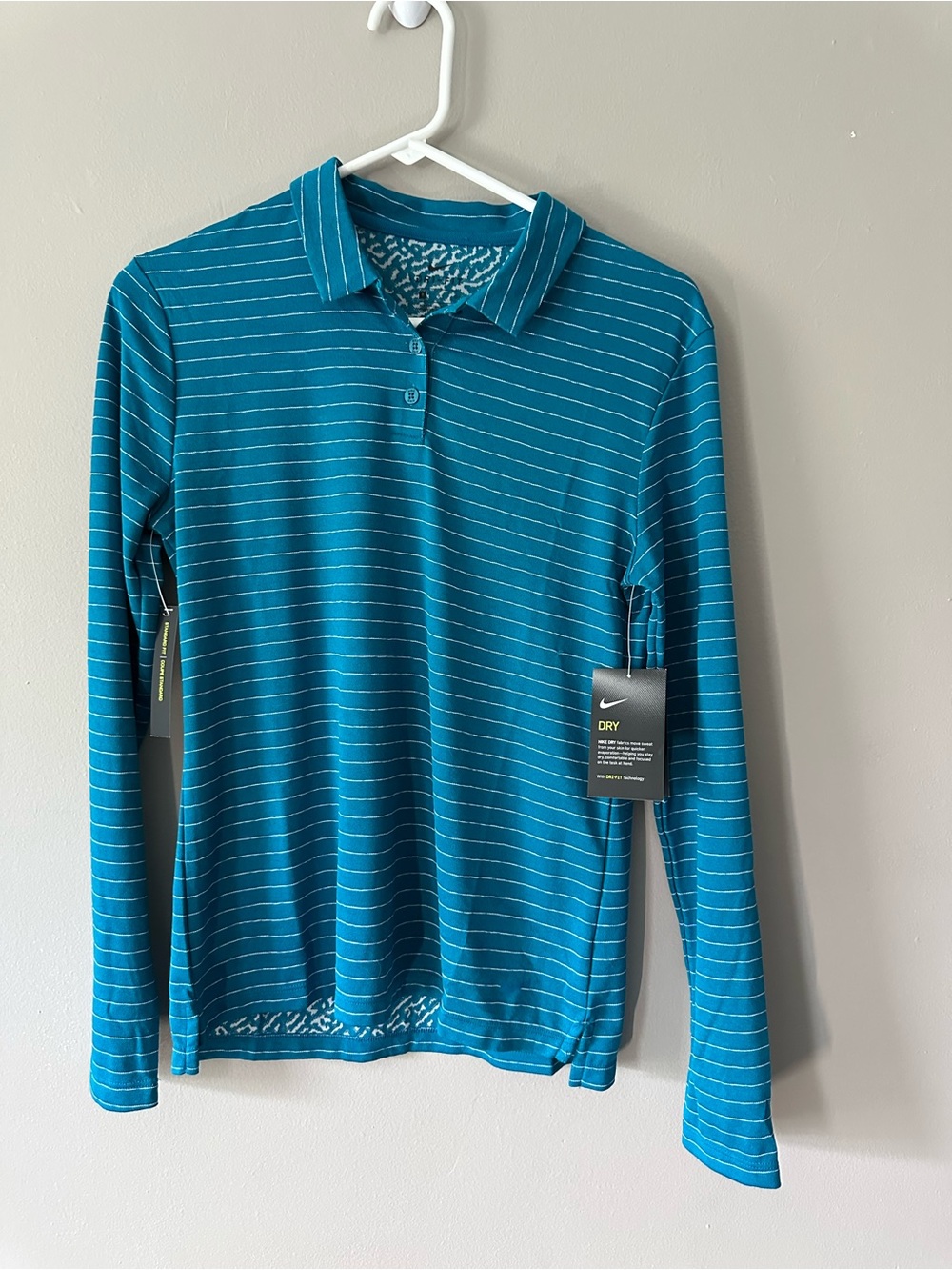 NWT Nike Dry-fit Women’s Golf Longsleeve Polo Size Small